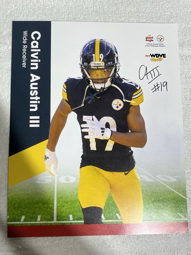 Calvin austin autographed - calvin,