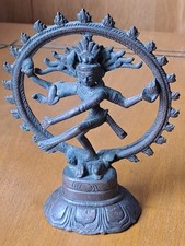 Antique brass nataraja dance - nataraja,