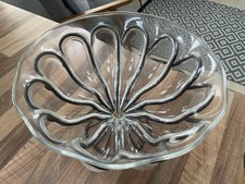 Vintage Blown Glass Bowl &