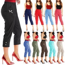 Womens ladies capri - womens, trousers