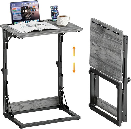 Folding tray table - folding,