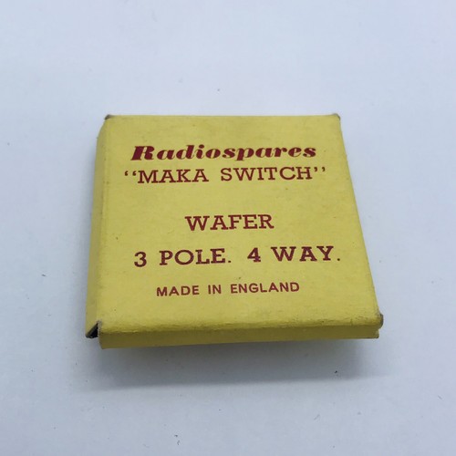 Radiospares maka switch - switch, 3