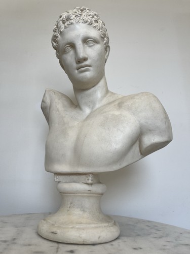 Antique vintage large plaster - antique,