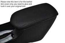 BLACK STITCHING ARMREST LID