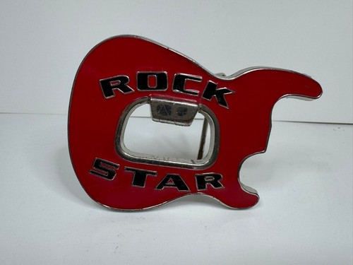 Red rock star guitar - red,