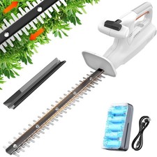 Litheli Hedge Trimmer Cordless, 45cm Blade Length, 15mm Tooth Opening Lightweigh