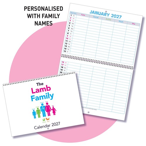 Personalised family wall - personalised,