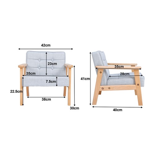 Corner mini kids sofa 1 - sofa,