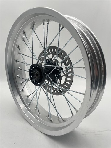 Pit bike silver wide - silver,