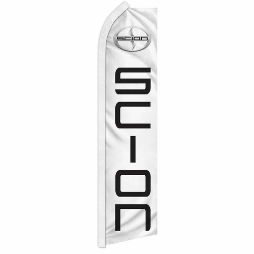 Scion advertising super flag - "scion",