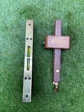 Vintage Marples Spirit Level & Marples Gauge S395