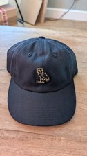 OVO Black Owl Logo Dad Hat –