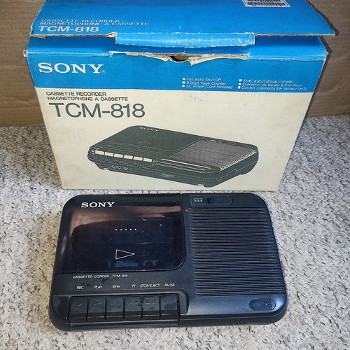 Sony tcm 818 - sony, tcm-818