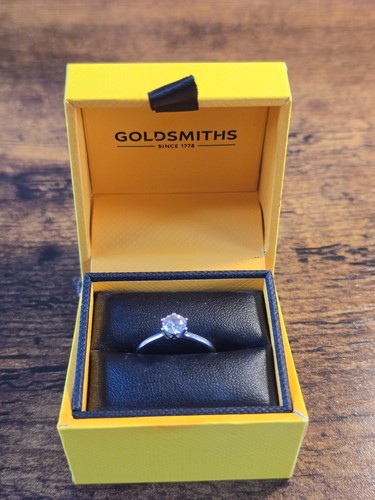 Solitare engagement ring 5ct - solitare, 0.5ct