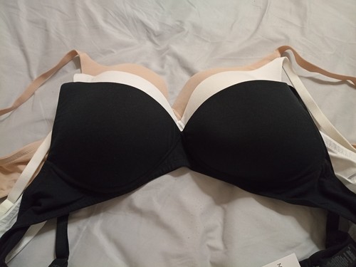 Pack plunge bras - m&s, black