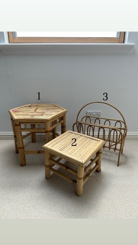 Bamboo rattan furniture set - bamboo,
