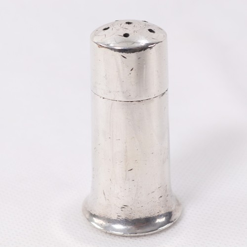 Vintage silver plated pepper - plated,