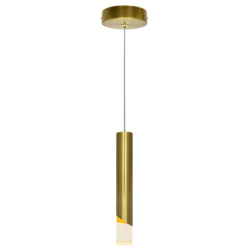 Modern brushed brass led - brass,