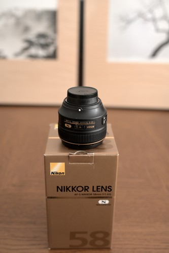 Nikon nikkor 58mm - nikkor, af-s