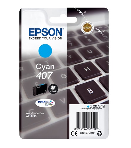 Ink cartridge for epson 407 - ink,