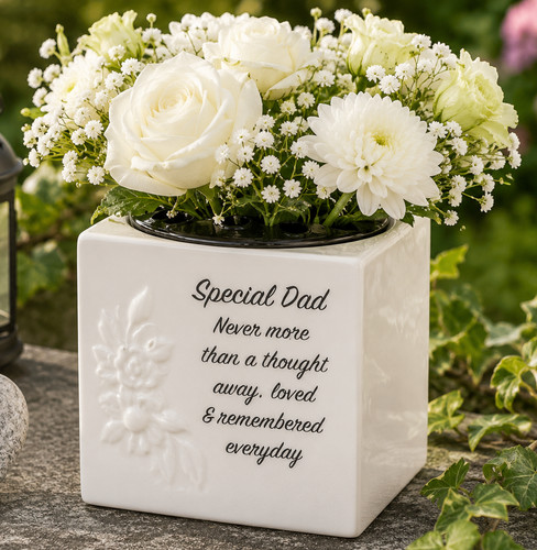 Dad memorial flower - dad,