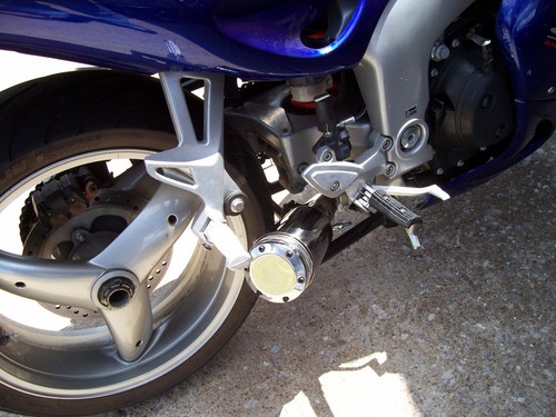 Triumph sprint 955i - st, exhaust