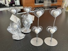 Wedding name place card holder double, 74 pieces, able to hold 2 cards