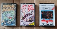 3 CLASSICS Manic Miner, Jet Set Willy & BOOTY Commodore 64 C64 TESTED