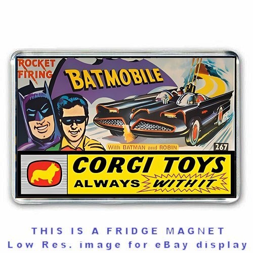 Retro corgi toys - tv,