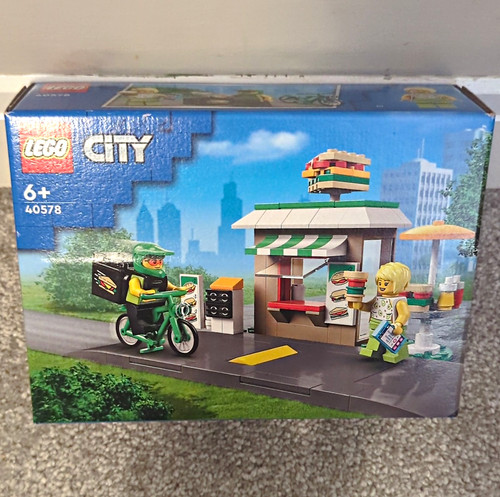 Lego city sandwich shop - city,