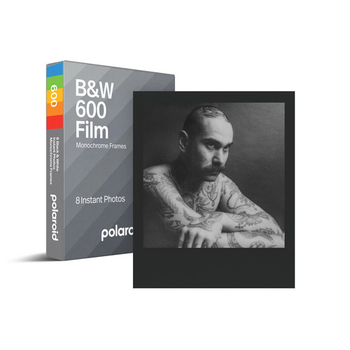Rare polaroid monochrome - monochrome, frame