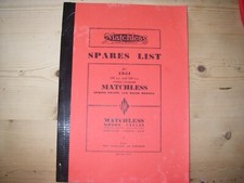 Matchless G3 G3LS G80 Spares