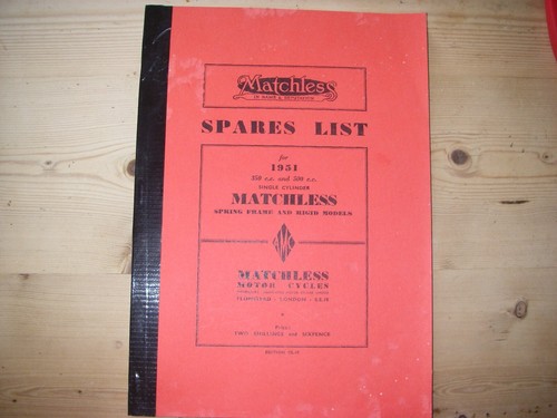 Matchless g3ls g80 spares - g3,