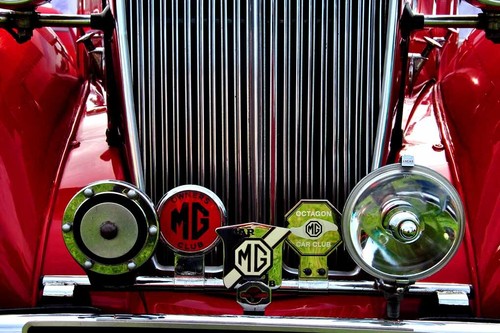 Classic sports car front - sports,