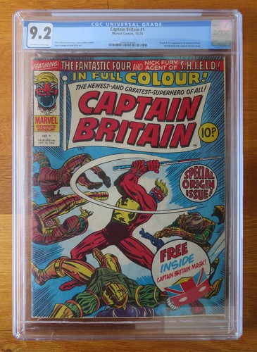 Captain britain cgc - britain, #1