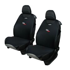 Car Seat Covers 2 Black Front