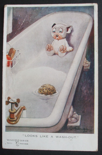 Old studdy comic bonzo - g,