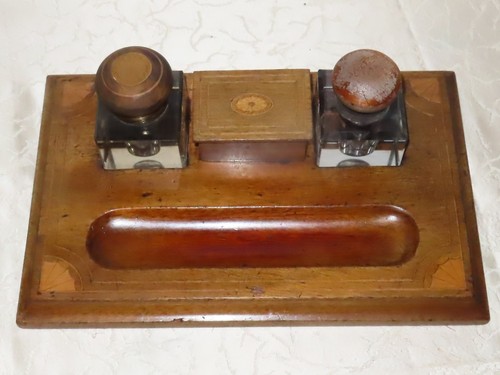 Biedermeier desk set writing - biedermeier,