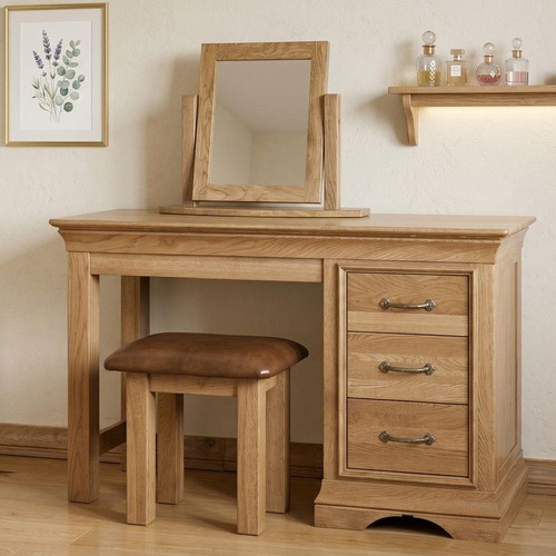 Solid oak small dressing - solid,