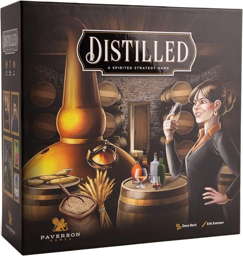 Distilled board game - |,