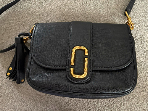Marc jacobs black pebbled - marc,