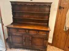 antique oak Welsh dresser in