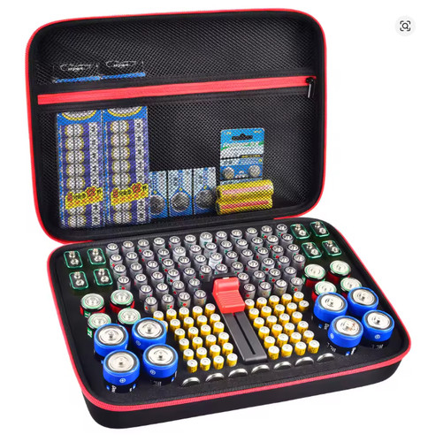 Battery organizer - (case,