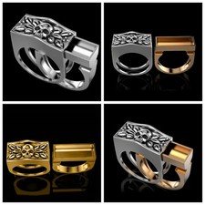 Gothic Skull Design Poison