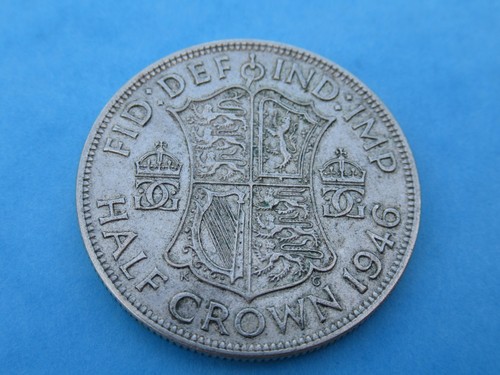 1946 silver george half - silver,