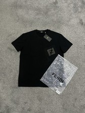 Fendi T-Shirt Black - FF Logo