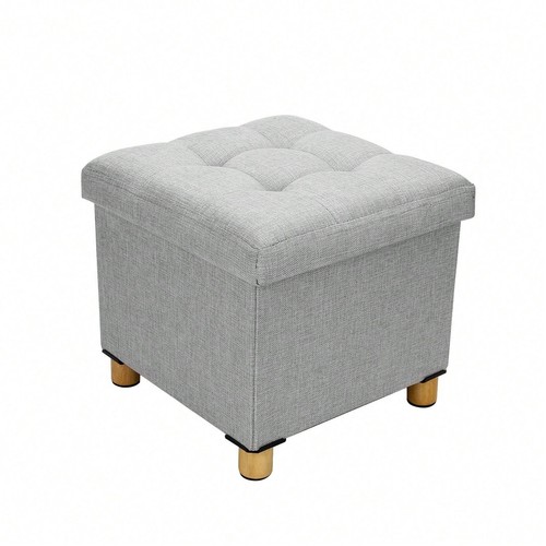 Storage ottoman footstool - storage,