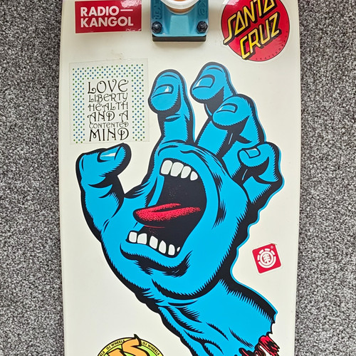 Santa cruz screaming hand - screaming, hand(