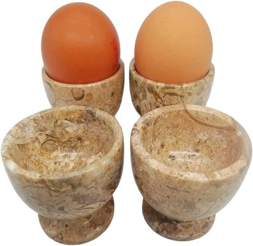 Marble egg holder - marble, handmade
