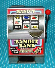 Vtg Bandit Bank Jackpot Mini